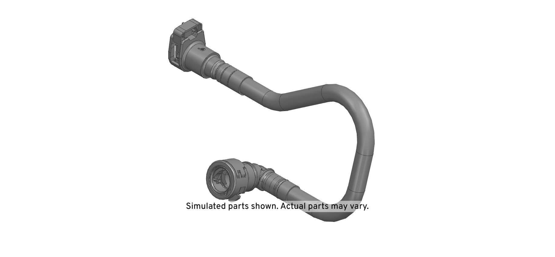 GM Genuine Parts Fuel Feed Intermediate Hose