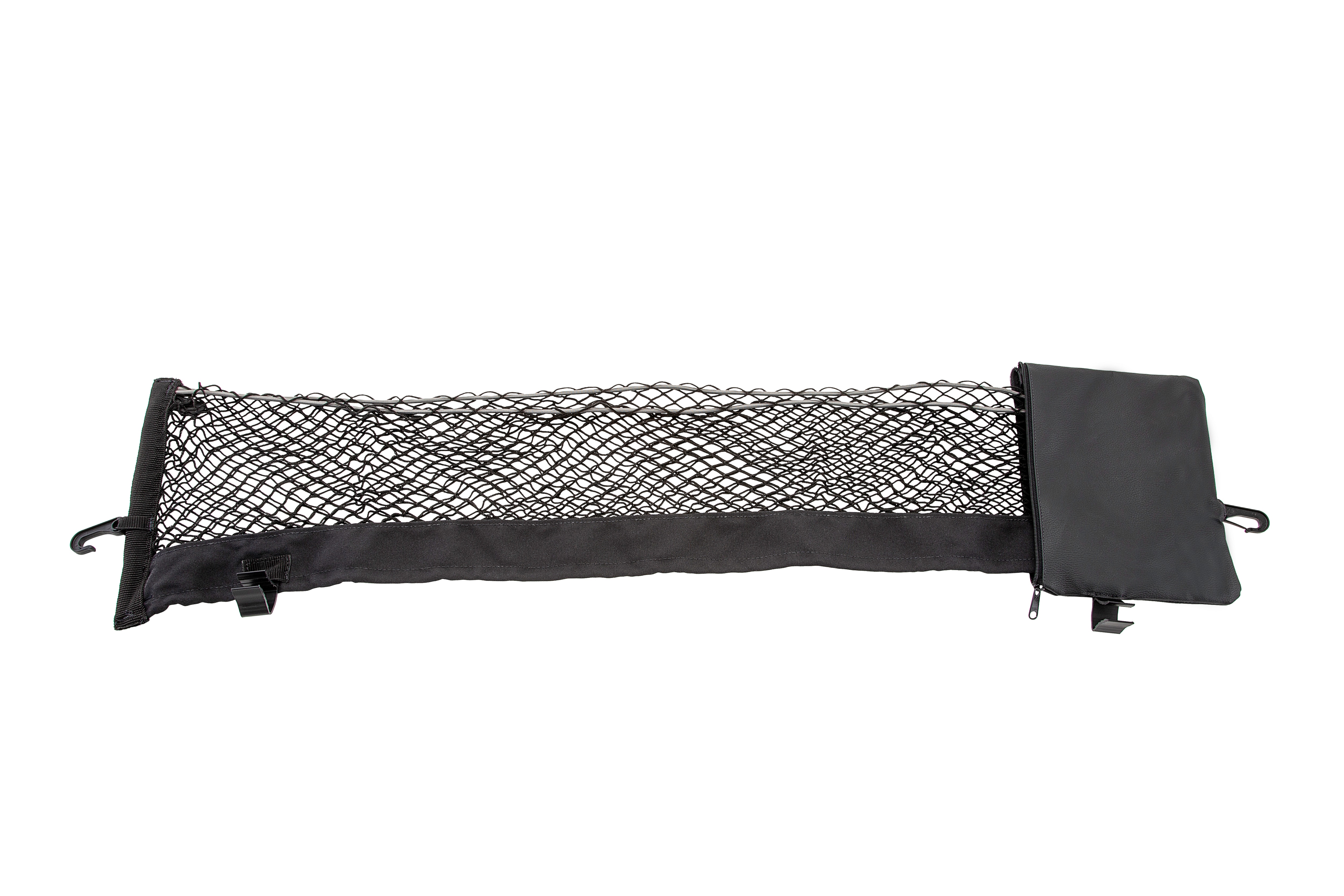 Vertical Cargo Net with Storage Bag featuring Cadillac Logo