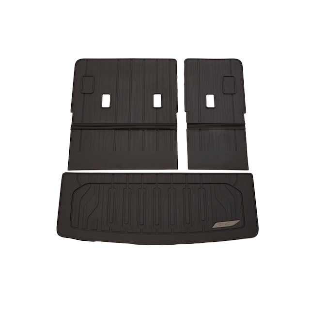 Integrated Cargo Liner in Very Dark Ash Gray with GMC Logo