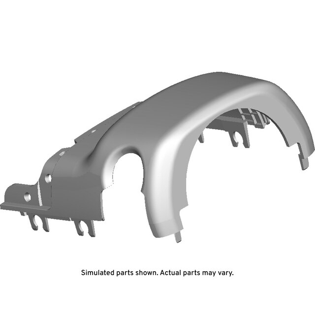 GM Genuine Parts Backen Black Instrument Panel Steering Column Upper Trim Cover