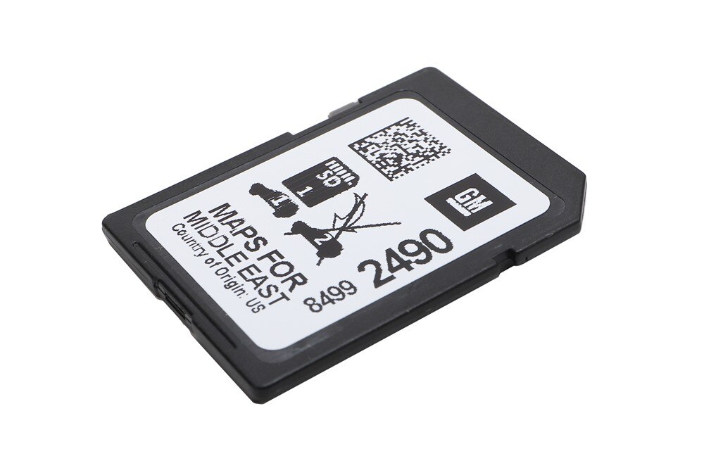 GM Genuine Parts Navigation Data Card