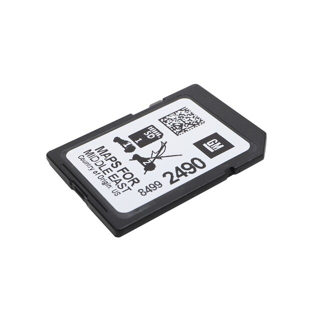 GM Genuine Parts Navigation Data Card