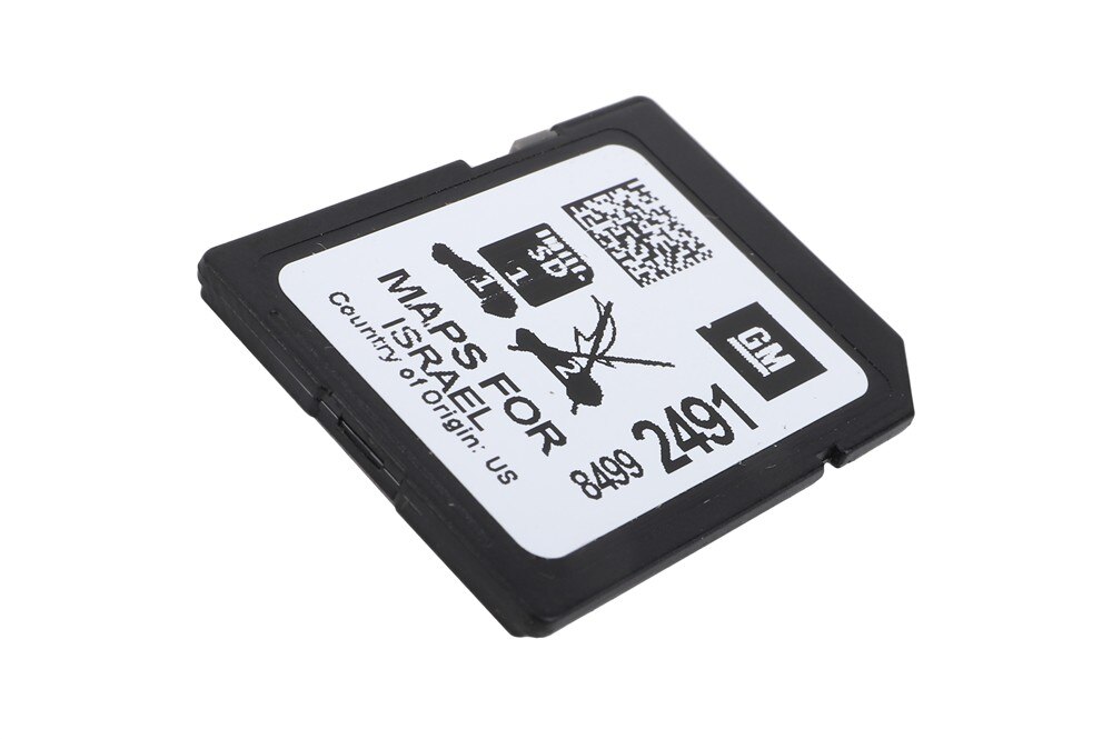 GM Genuine Parts Navigation Data Card