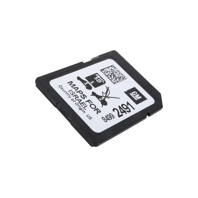 GM Genuine Parts Navigation Data Card
