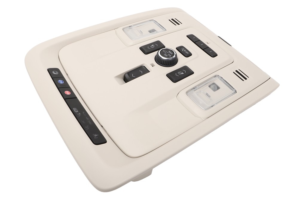 GM Genuine Parts Beige Roof Console Assembly