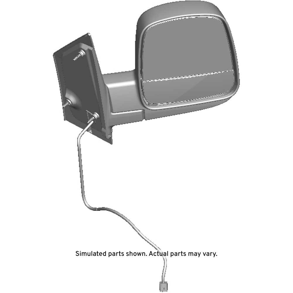 GM Genuine Parts Passenger Side Door Mirror