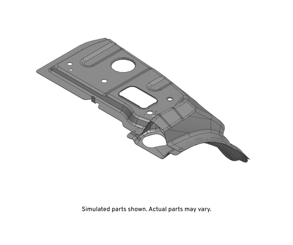 GM Genuine Parts Passenger Side Rear Window Panel Extension