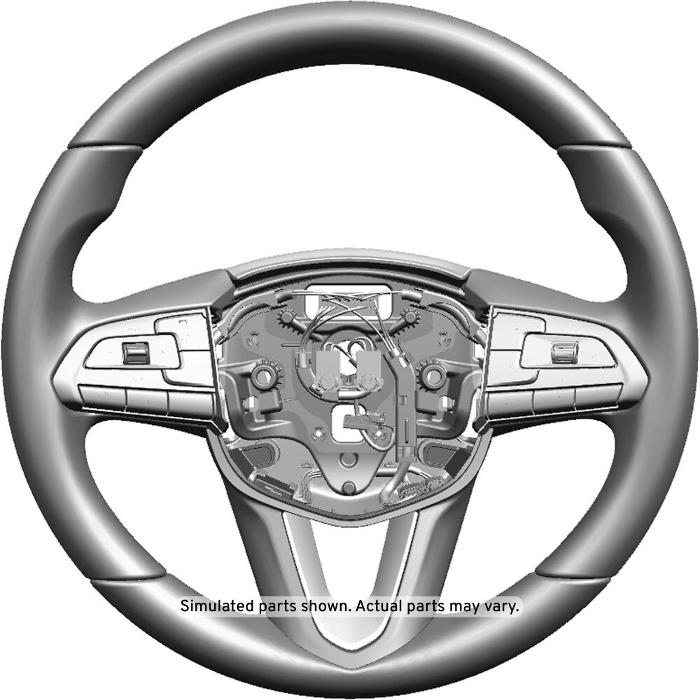 GM Genuine Parts Jet Black Steering Wheel