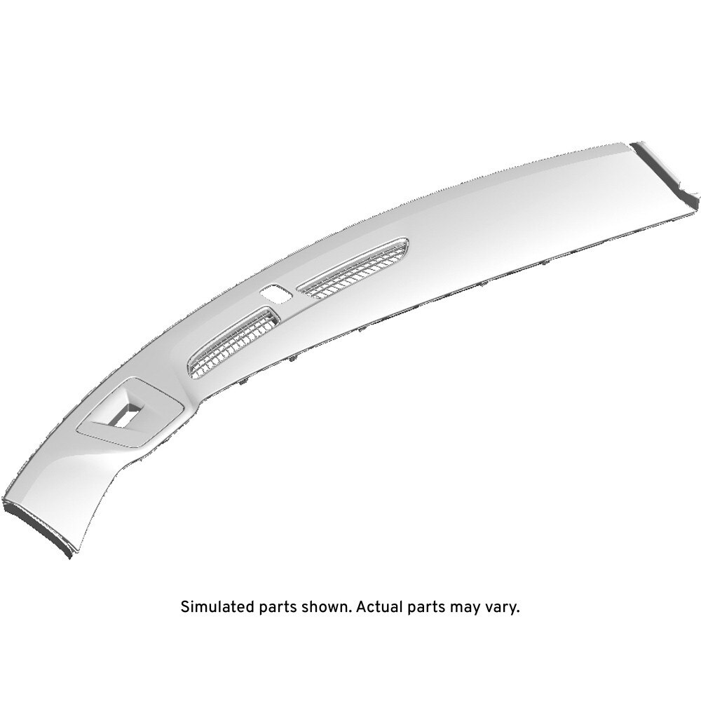 GM Genuine Parts Black Instrument Panel Extension
