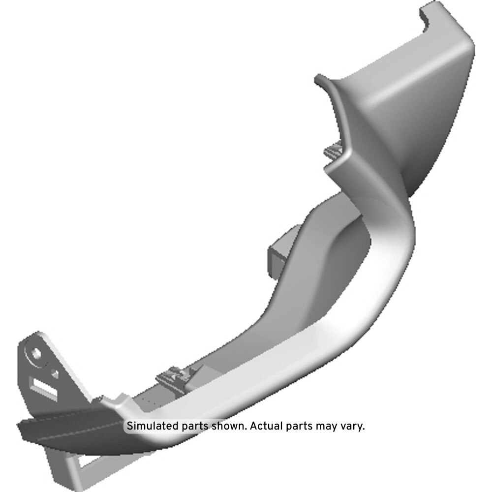 GM Genuine Parts Backen Black Driver Side Instrument Panel Center Trim Pad