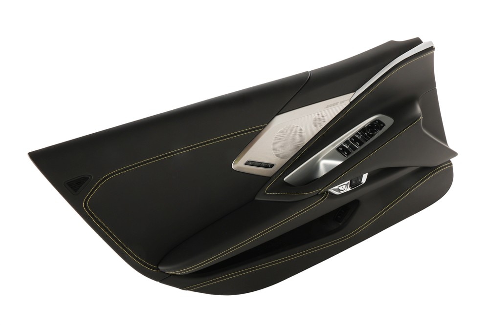 GM Genuine Parts Black Front Driver Side Door Trim