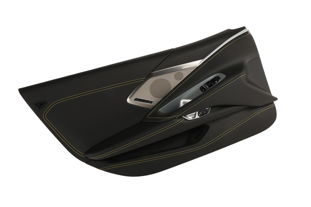 GM Genuine Parts Black Front Driver Side Door Trim