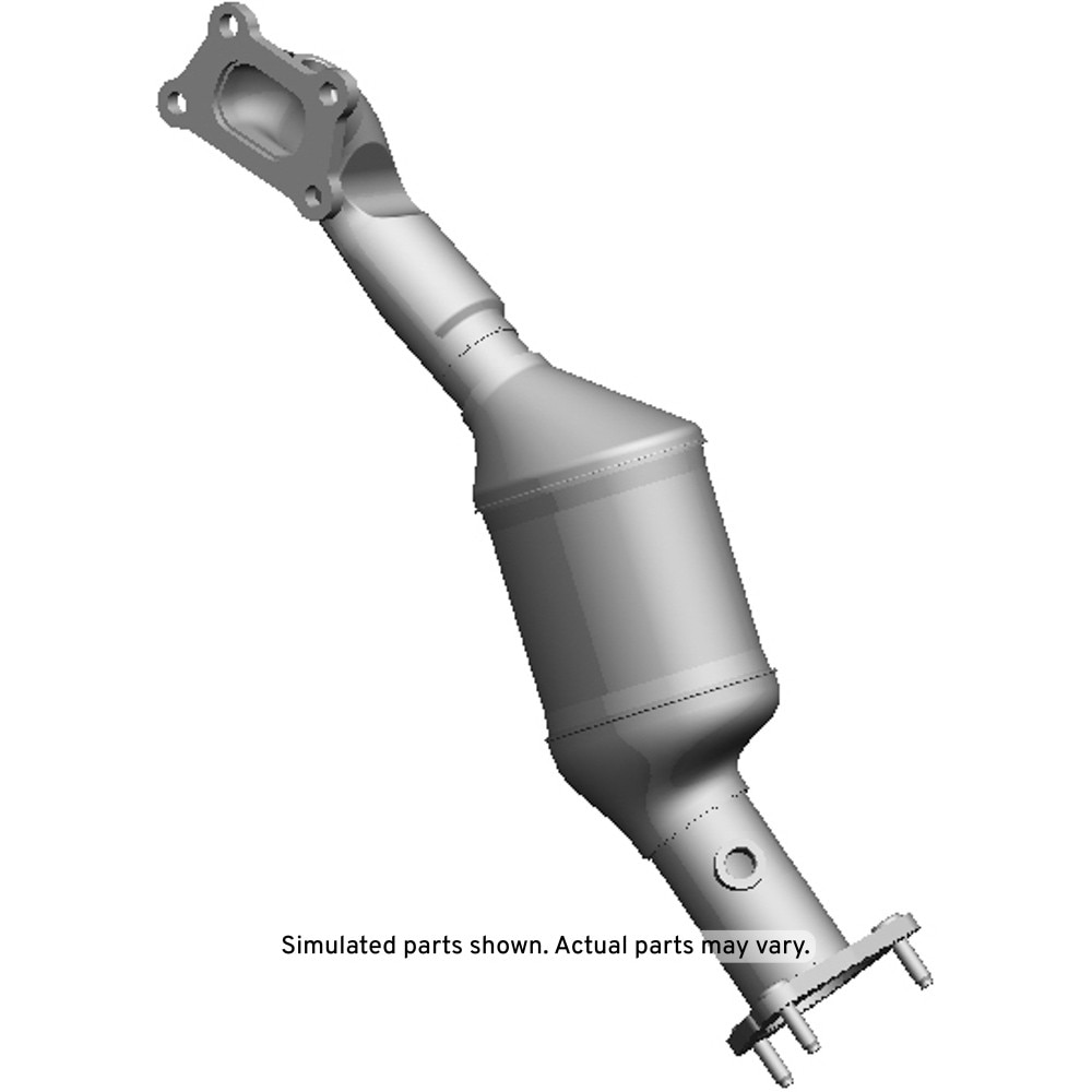 GM Genuine Parts Passenger Side Warm Up Three-Way Catalytic Converter with Exhaust Pipe
