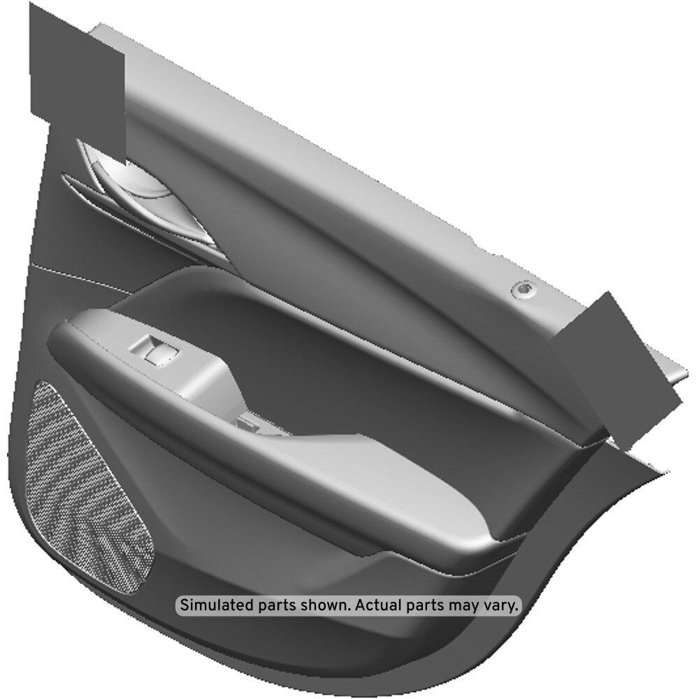 GM Genuine Parts Beige Rear Passenger Side Door Trim