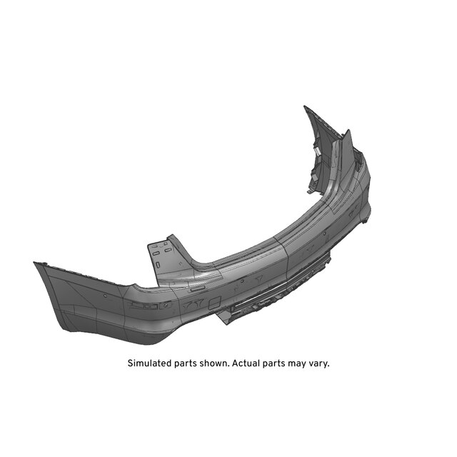 GM Genuine Parts Primed Rear Bumper Upper Fascia