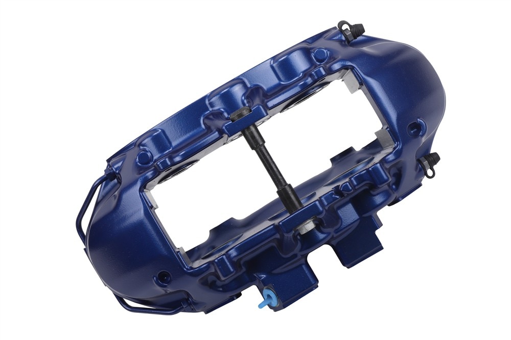 GM Genuine Parts Royal Blue Front Driver Side Disc Brake Caliper without Pads or Bracket