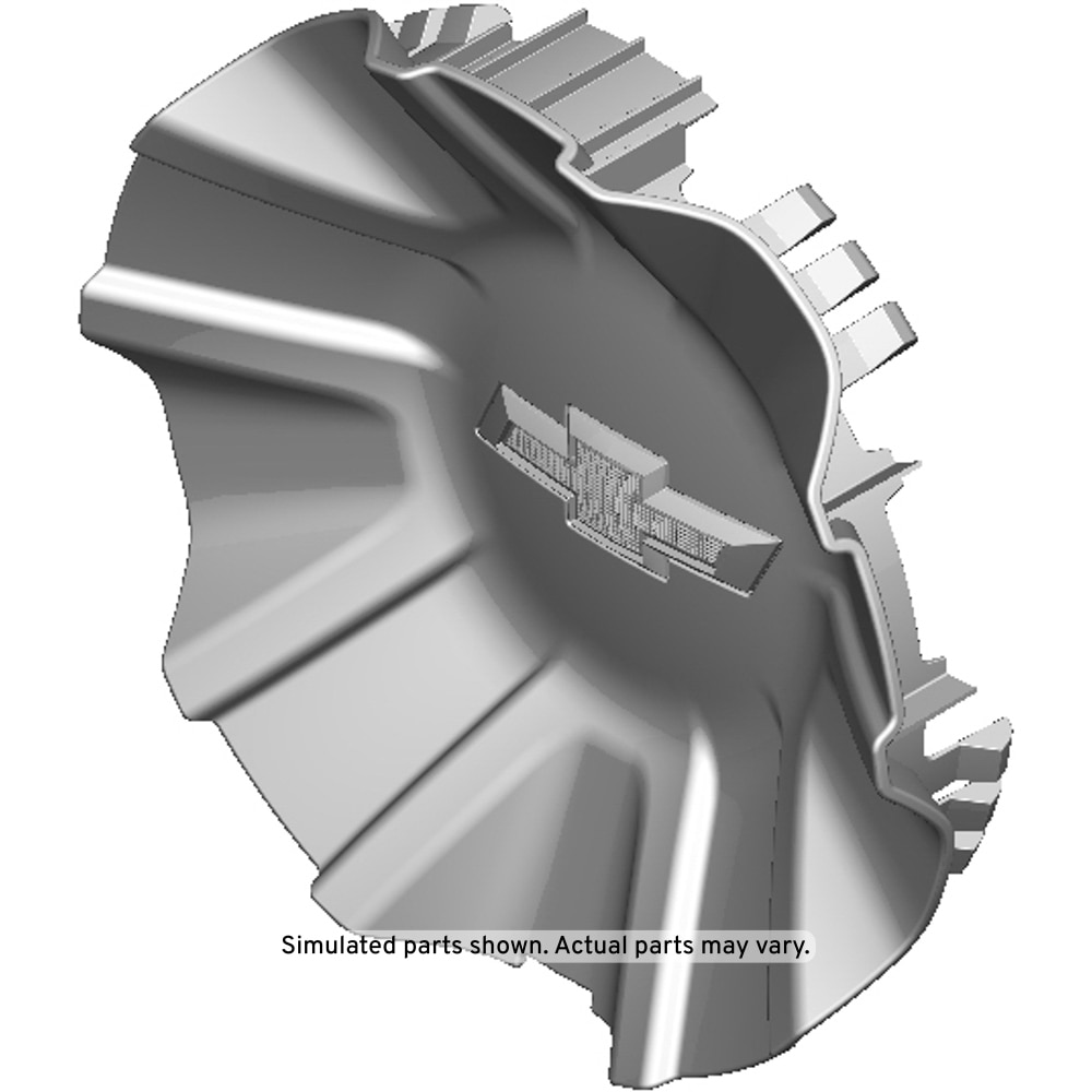 GM Genuine Parts Front and Rear Wheel Trim Cap