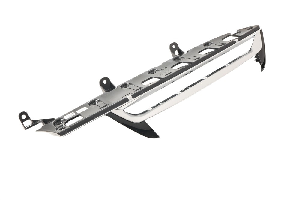 GM Genuine Parts Galvano Silver Instrument Panel Lower Trim Plate Applique