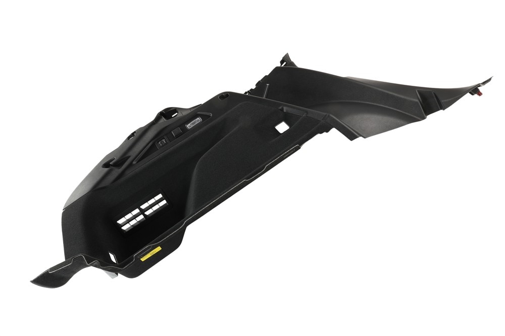 GM Genuine Parts Backen Black Quarter Lower Rear Drivers Side Trim Panel
