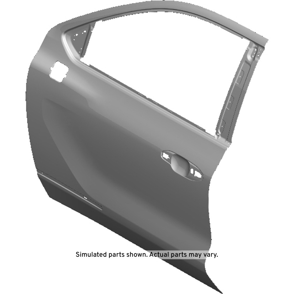 GM Genuine Parts Front Driver Side Door Outer Panel