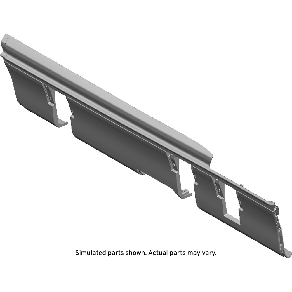 GM Genuine Parts Black Driver Side Rocker Panel Rear Molding
