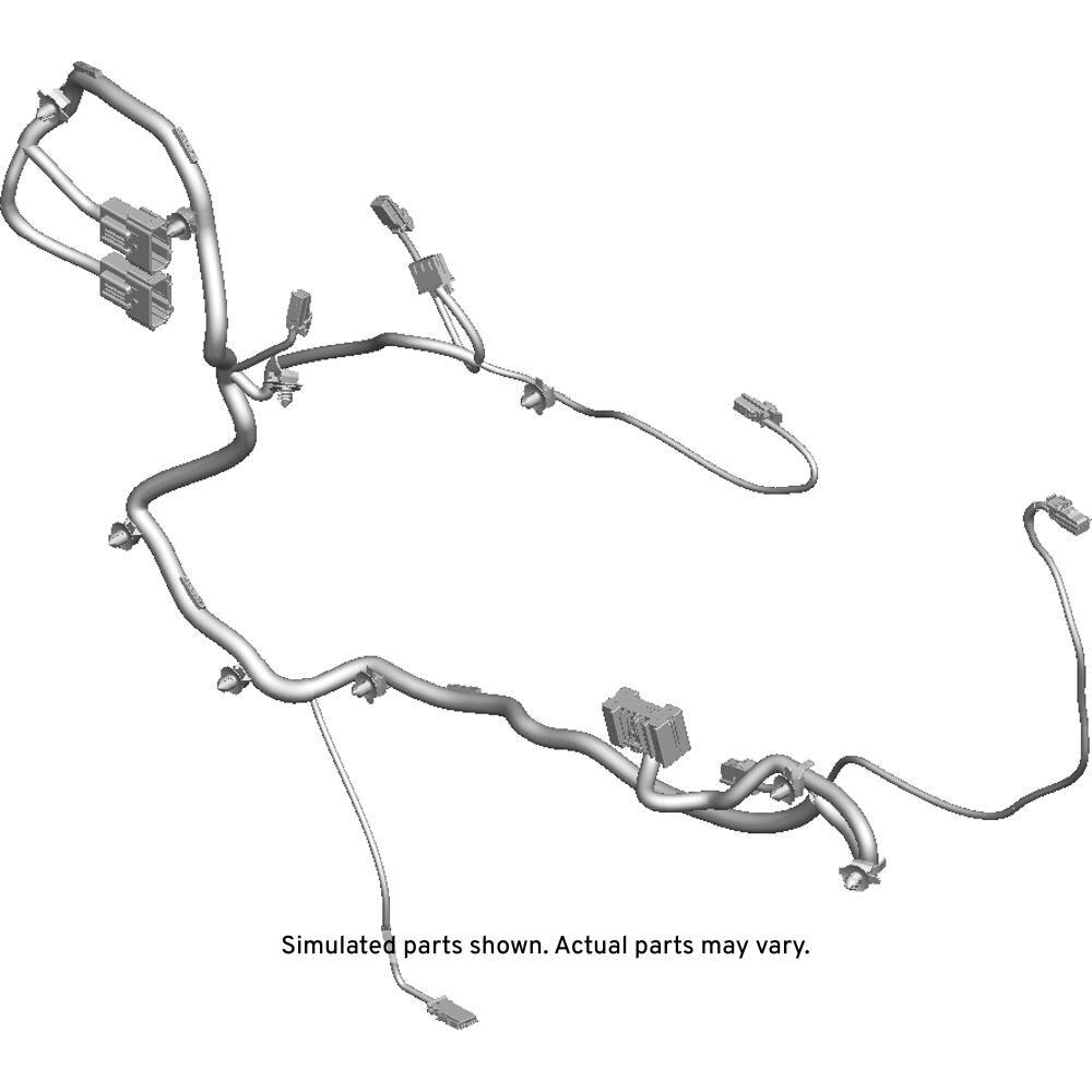 GM Genuine Parts Front Passenger Side Door Lock Wiring Harness