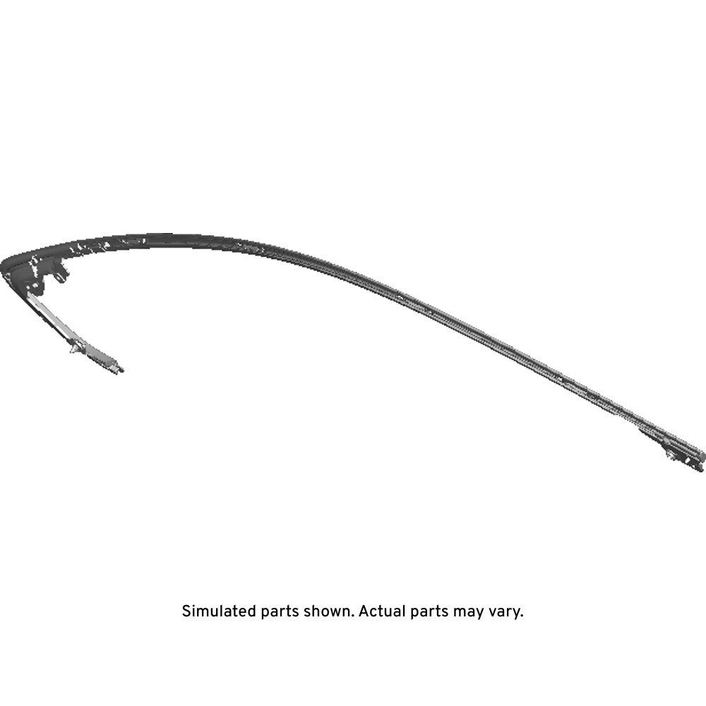 GM Genuine Parts Front Passenger Side Door Window Upper Reveal Molding