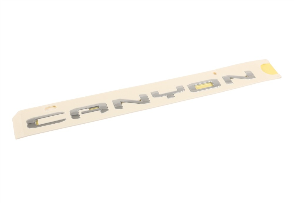 GM Genuine Parts Exterior Bright Chrome Endgate Vehicle North America Plate
