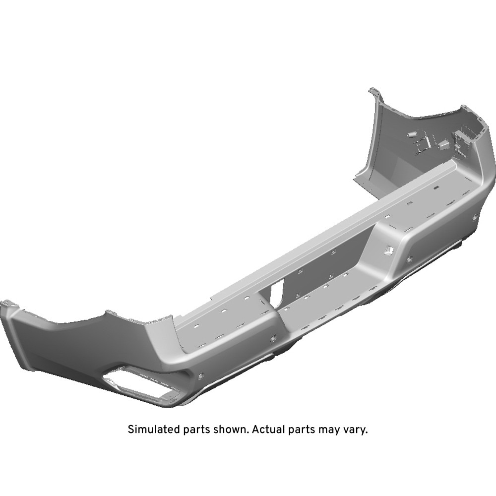 GM Genuine Parts Rear Bumper Fascia