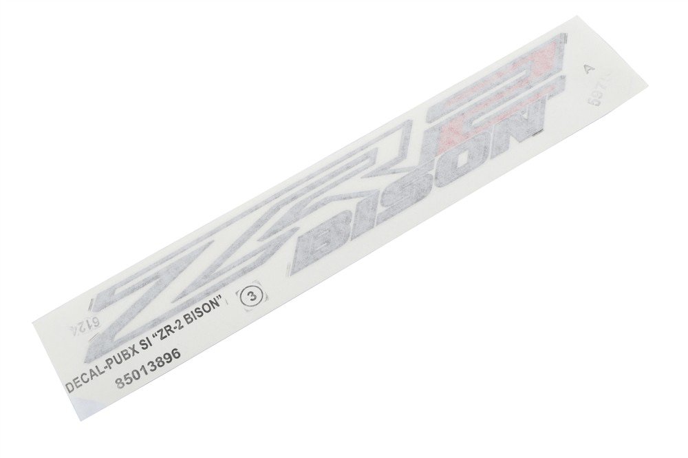 GM Genuine Parts Red Pickup Box Side Decal