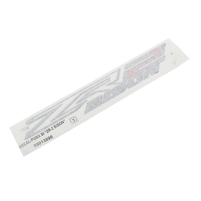 GM Genuine Parts Red Pickup Box Side Decal