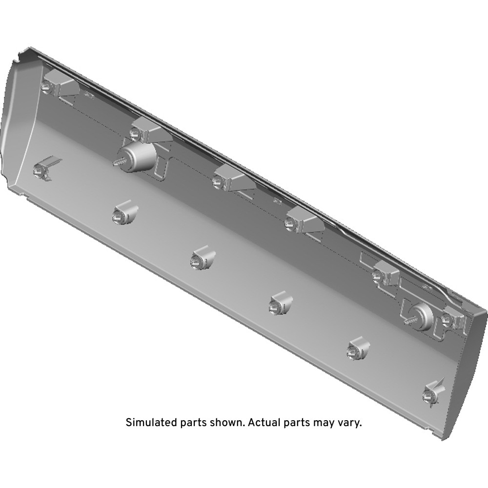 GM Genuine Parts Black Rear Passenger Side Door Lower Molding