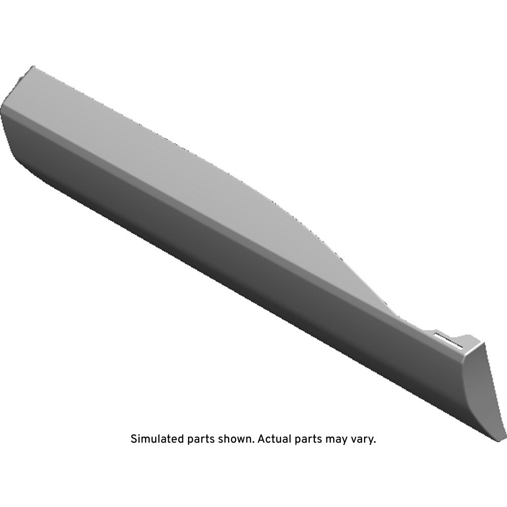 GM Genuine Parts Black Rear Driver Side Door Lower Molding