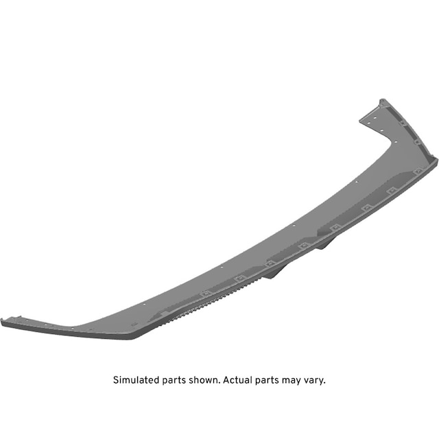 GM Genuine Parts Rear Bumper Fascia Lower Skid Plate