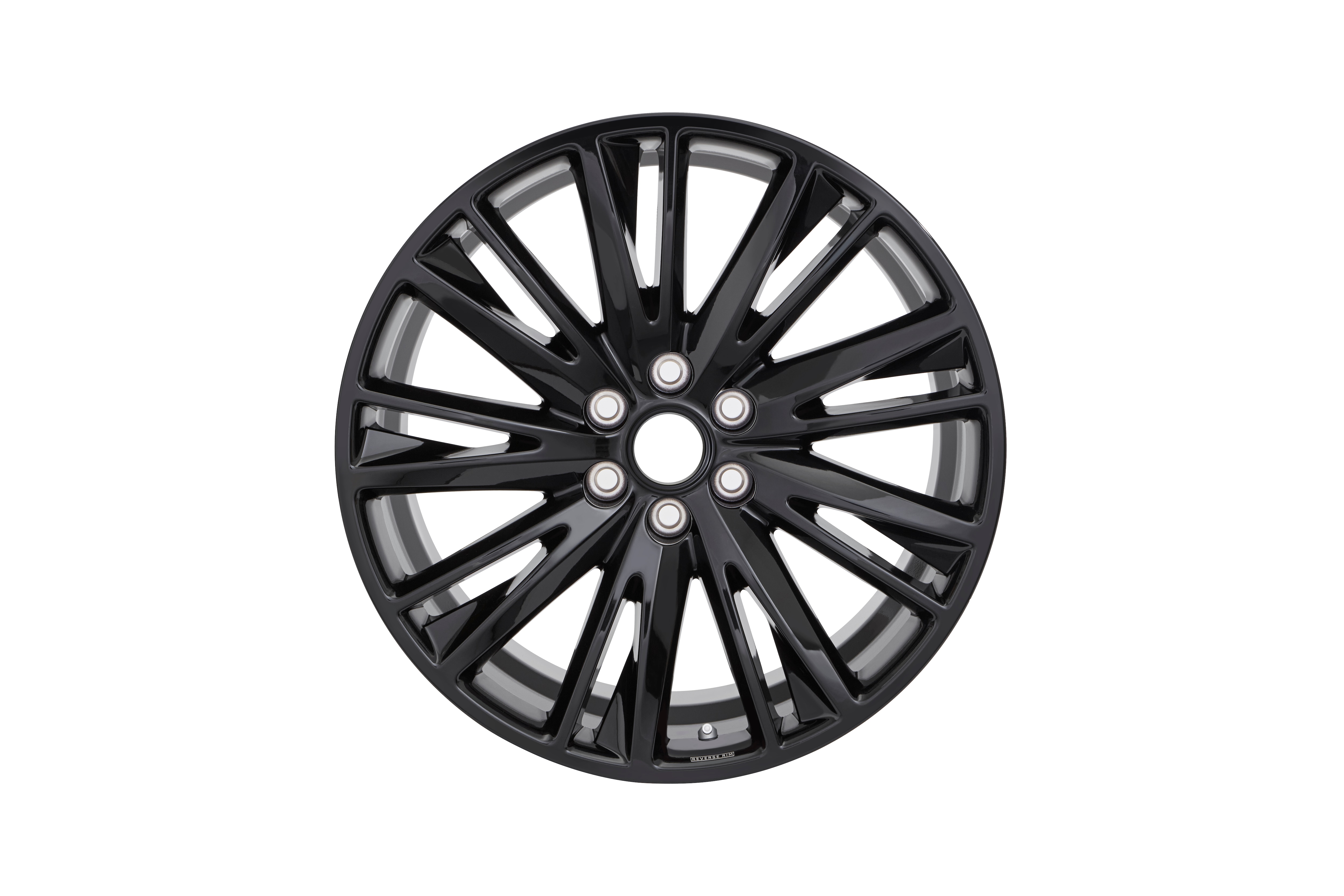 22x9-Inch Multi-Spoke Wheel in Low Gloss Black