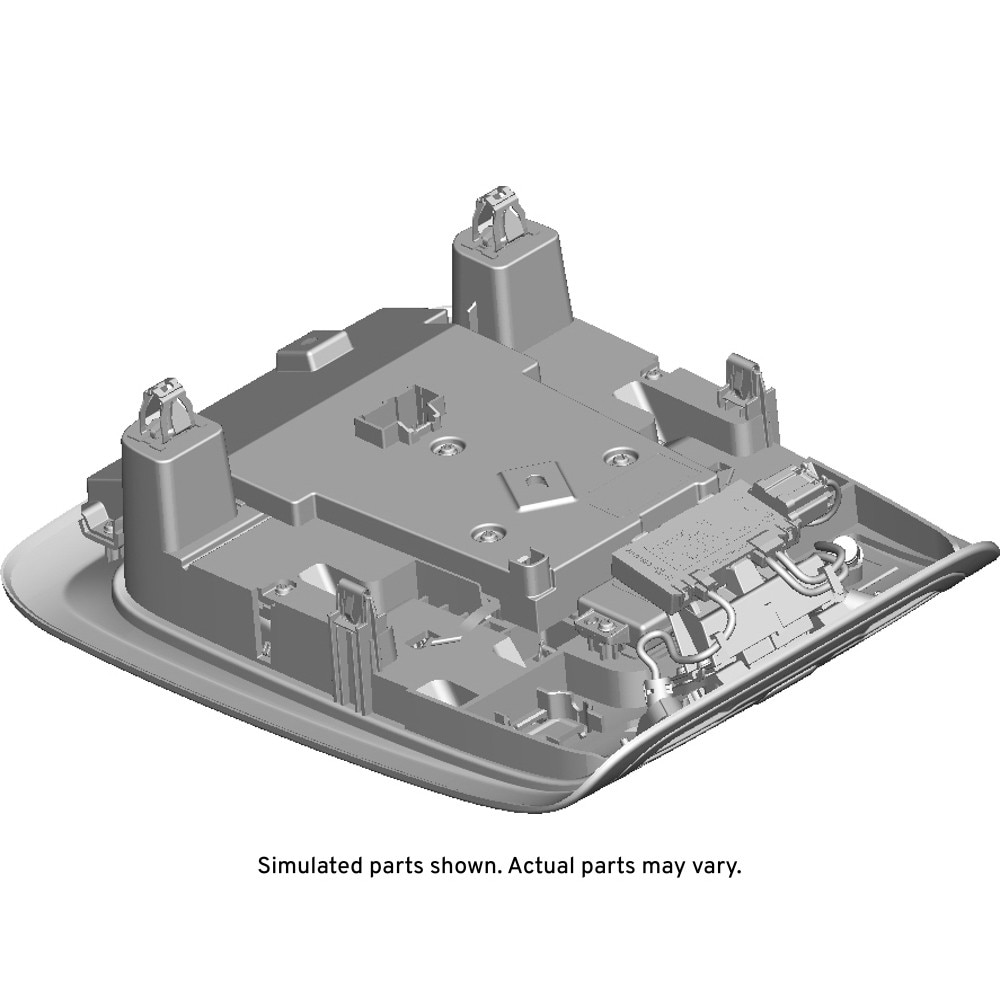 GM Genuine Parts Jet Black Roof Console