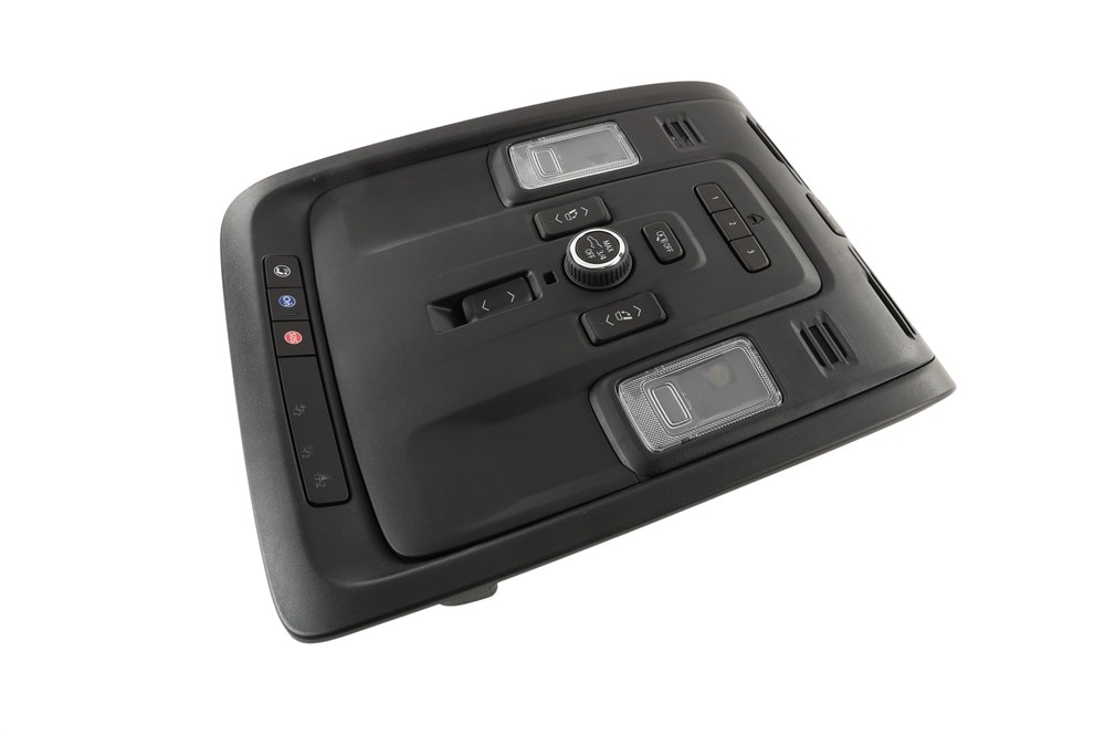 GM Genuine Parts Jet Black Roof Console
