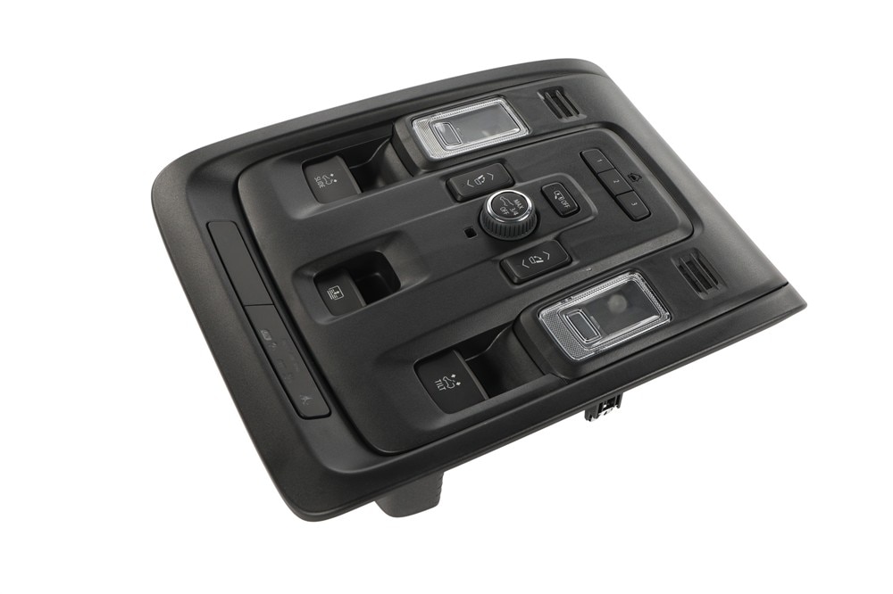 GM Genuine Parts Jet Black Roof Console