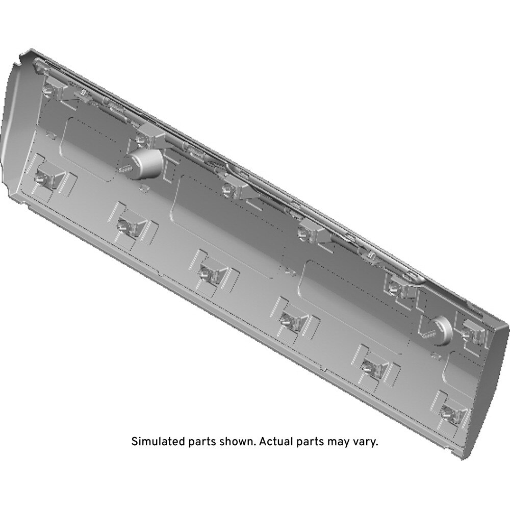 GM Genuine Parts Carbon Flash Metallic Rear Passenger Side Door Lower Molding