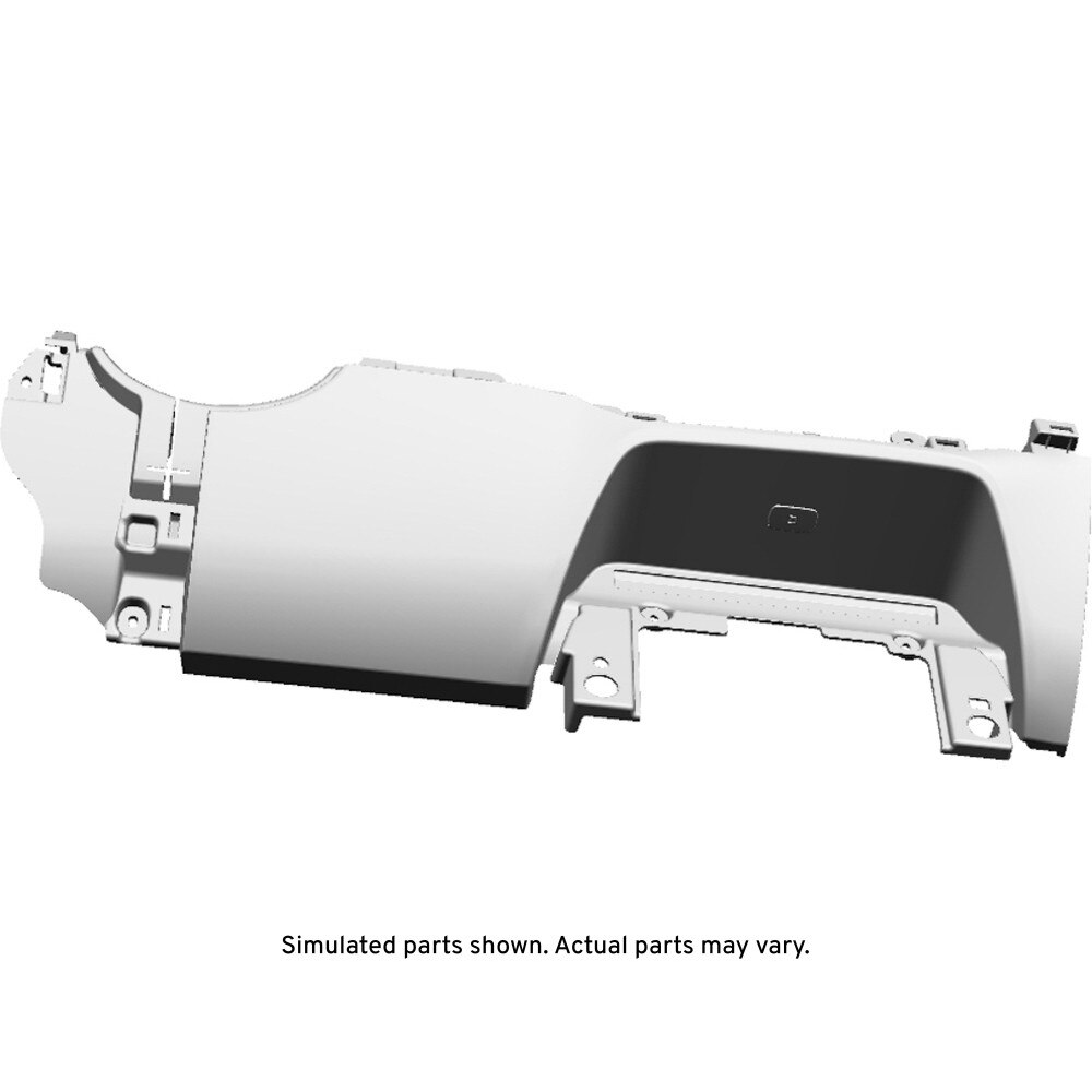 GM Genuine Parts Backen Black Instrument Panel Lower Trim Panel