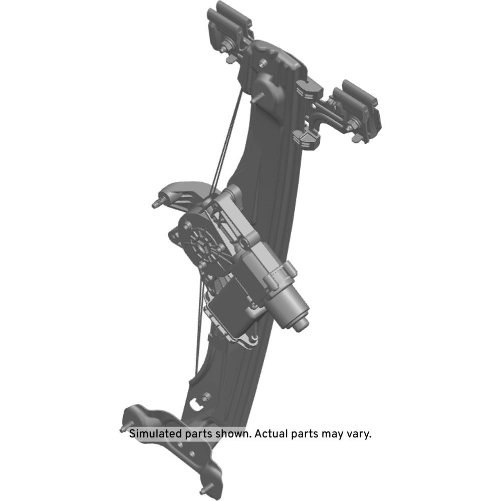 GM Genuine Parts Front Passenger Side Door Window Regulator