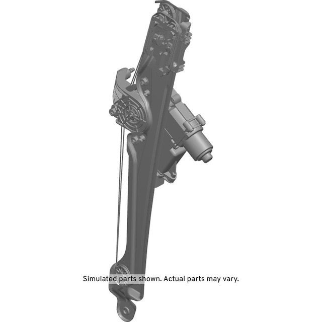 GM Genuine Parts Rear Driver Side Door Window Regulator