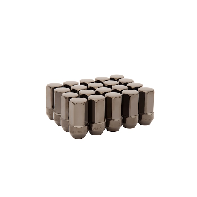 Pack of 20 Lug Nuts in Black