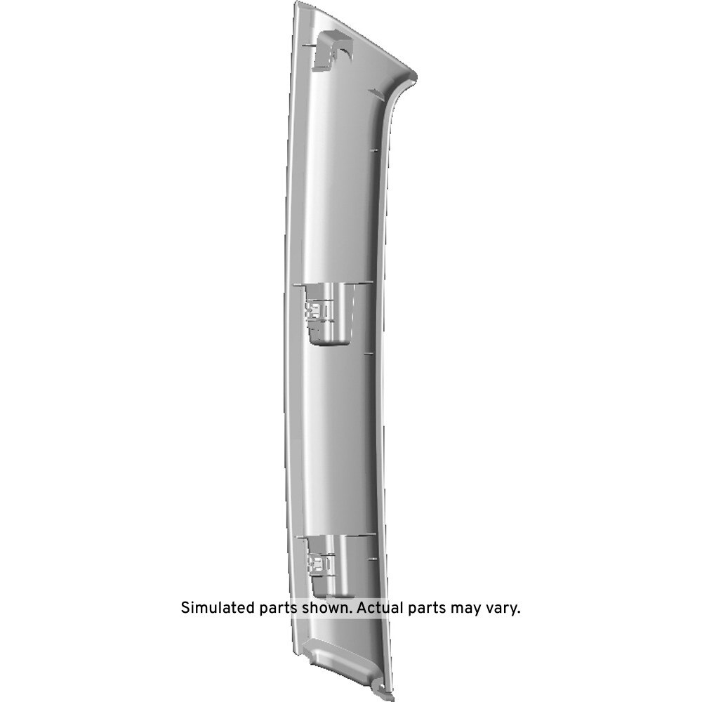 GM Genuine Parts Sheer Gray Driver Side Body Lock Pillar Upper Trim Panel