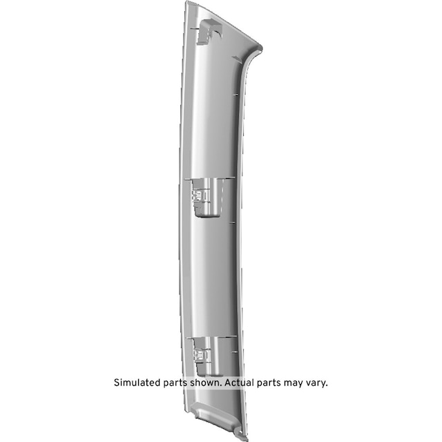 GM Genuine Parts Sheer Gray Driver Side Body Lock Pillar Upper Trim Panel