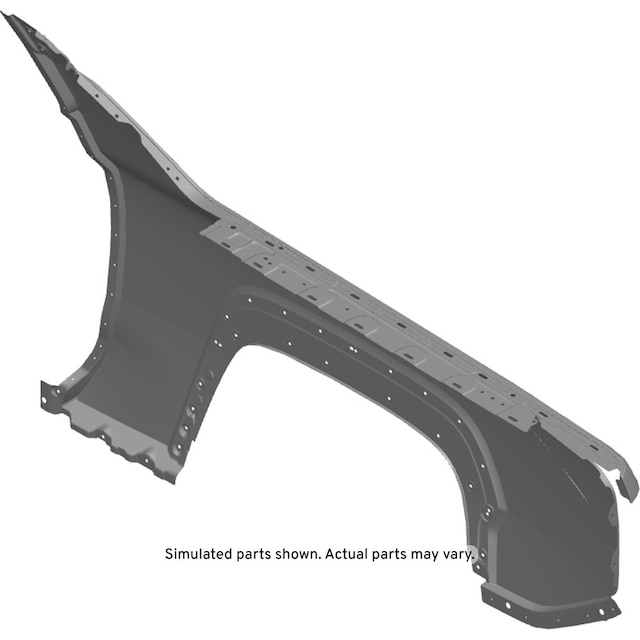 GM Genuine Parts Passenger Side Quarter Outer Panel