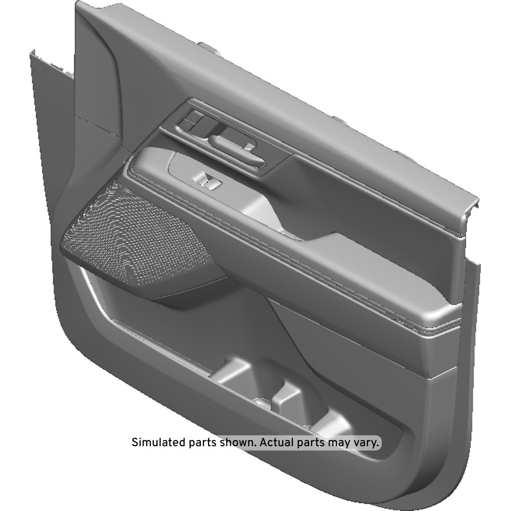 GM Genuine Parts Camelia Front Passenger Side Door Trim