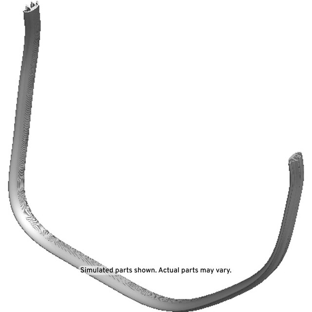 GM Genuine Parts Rear Side Door Weatherstrip (Body Side)