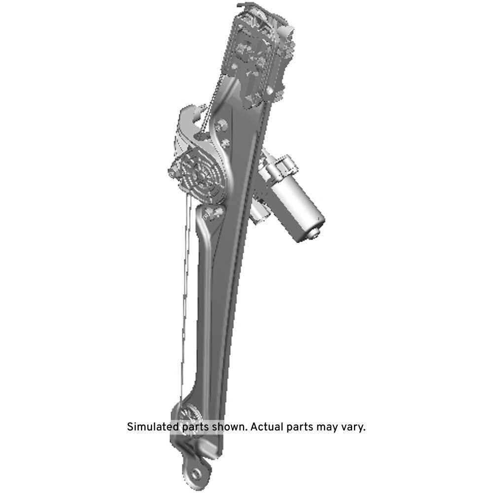 GM Genuine Parts Rear Driver Side Door Window Regulator