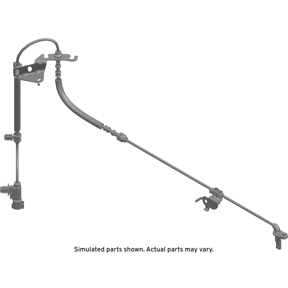 GM Genuine Parts Front Driver Side Wheel Speed Sensor (Wheel Sensor Only)